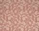 Leaf design cotton curtain fabric in brown color